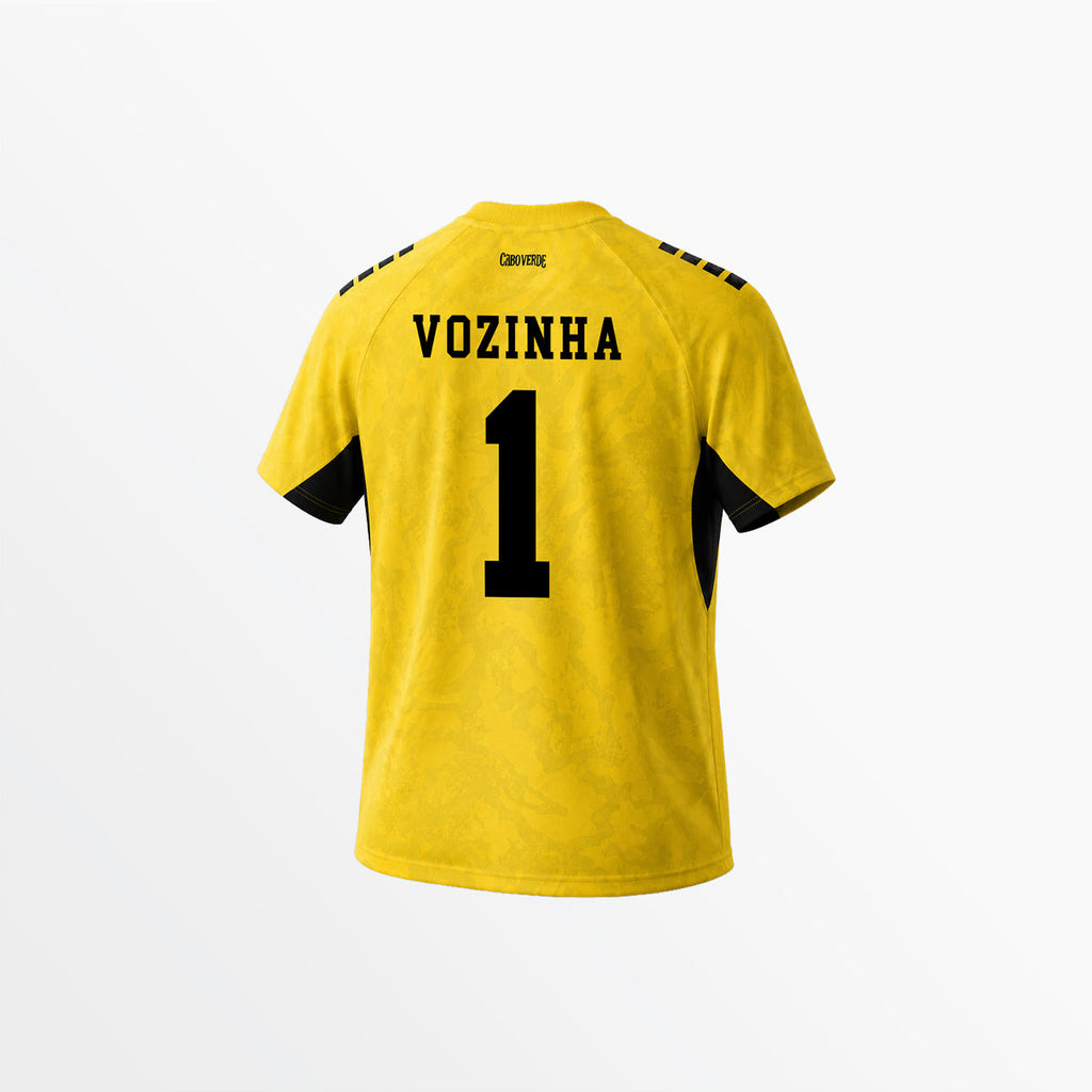 Camiseta de Arquero Cabo Verde 2026 Amarilla - Niño