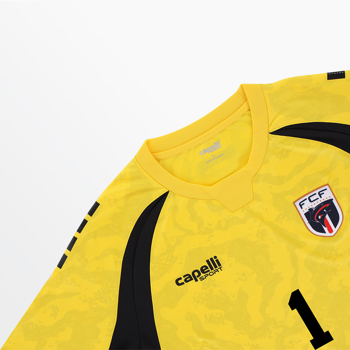 Camiseta de Arquero Cabo Verde 2026 Amarilla - Niño
