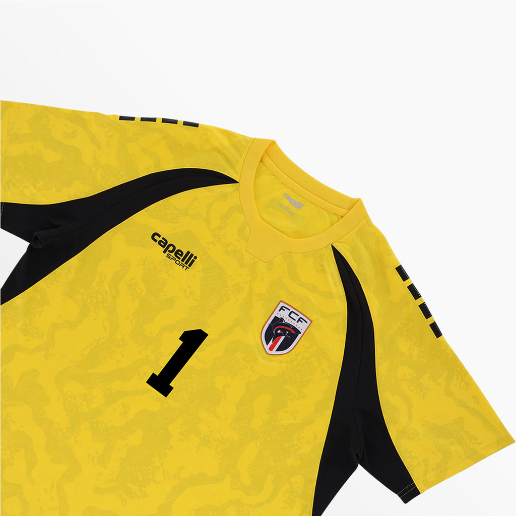 Camiseta de Arquero Cabo Verde 2026 Amarilla - Niño