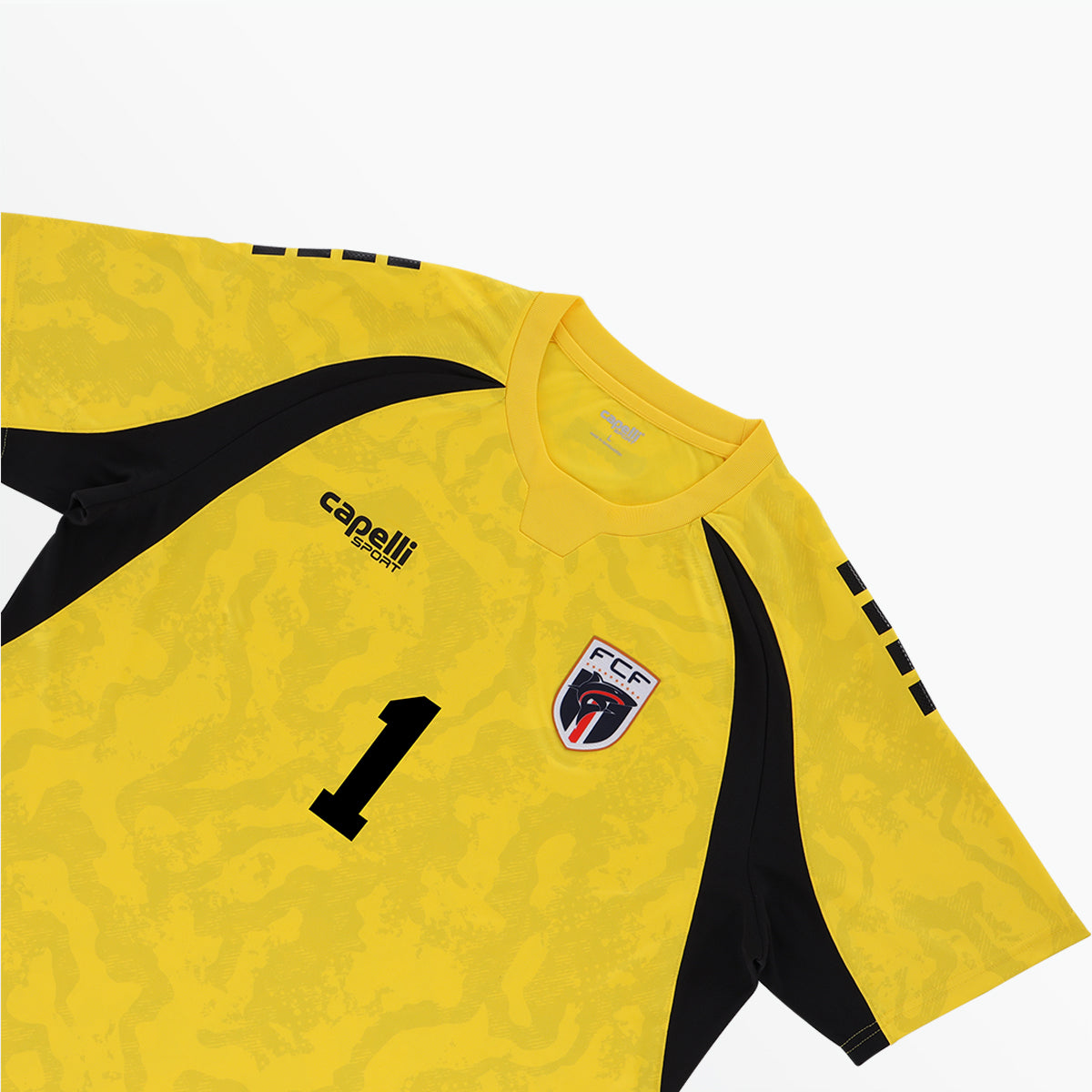Camiseta de Arquero Cabo Verde 2026 Amarilla - Niño