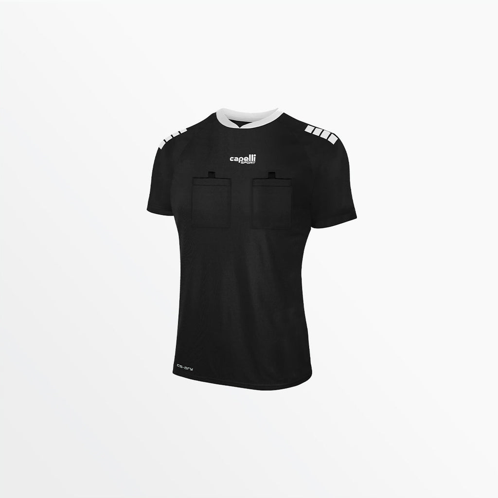 Camiseta de Árbitro Basics Mujer - Negro / Blanco