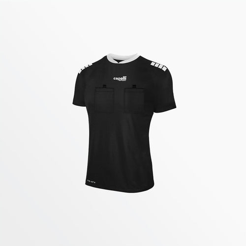 Camiseta de Árbitro Basics Mujer - Negro / Blanco