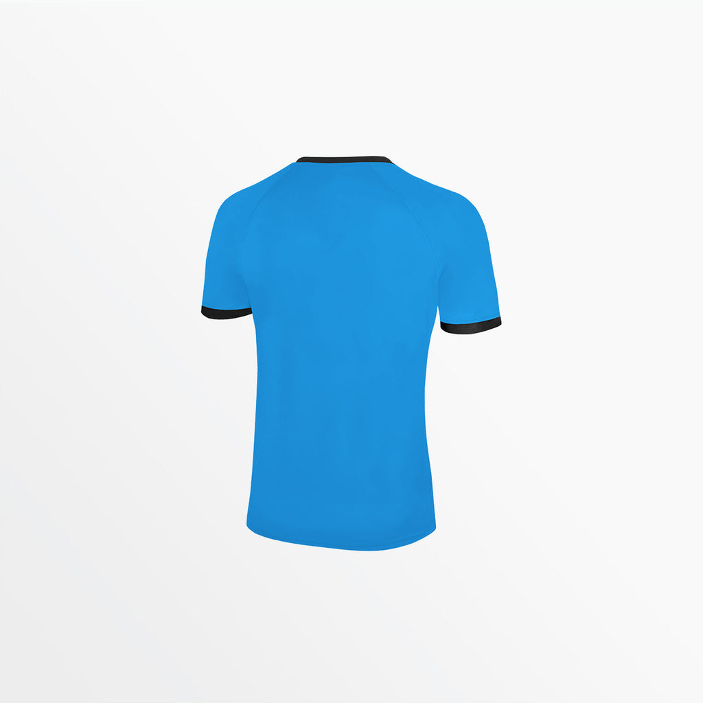 Camiseta de Árbitro Basics Mujer - Azul / Negro - Espalda