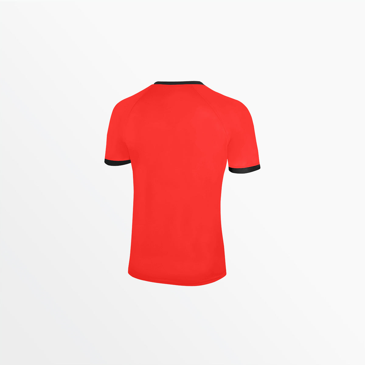 Camiseta de Árbitro Basics Mujer - Rojo / Negro - Espalda