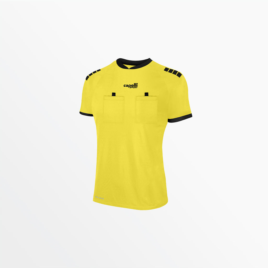 Camiseta de Árbitro Basics Mujer - Amarillo / Negro