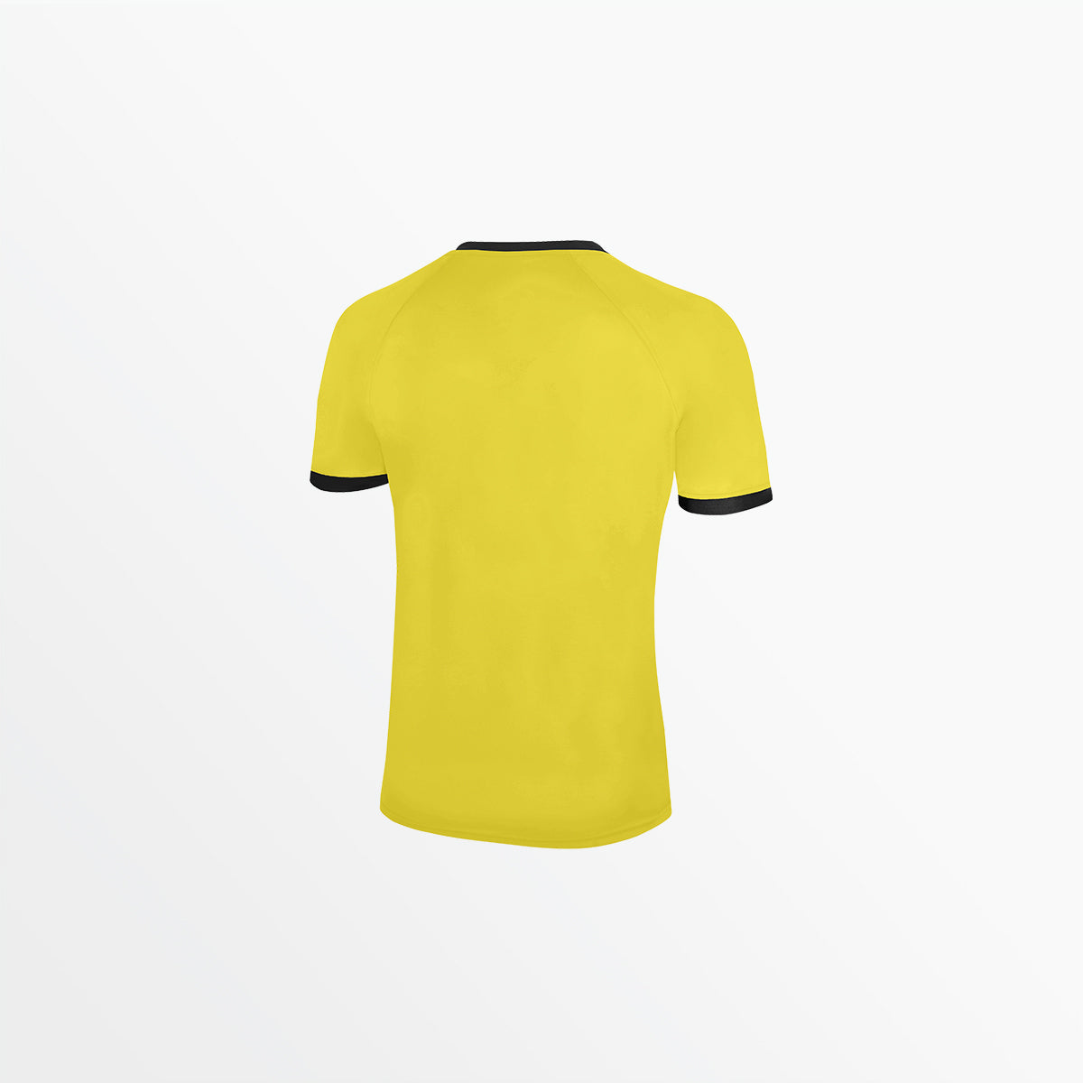 Camiseta de Árbitro Basics Mujer - Amarillo / Negro - Espalda